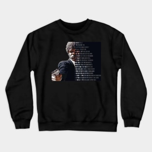 Jules Winnfield's Last Rites Crewneck Sweatshirt